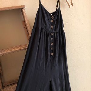 Black urban outfitters jumpsuit